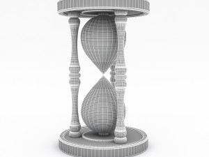 3d hourglass model 3D मॉडल