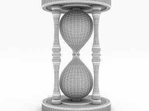 3d hourglass model 3D मॉडल
