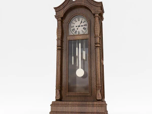 3d retro clock model 3D Model