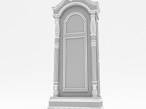 3d retro clock model 3D Model