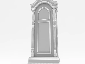 3d retro clock model 3D Model