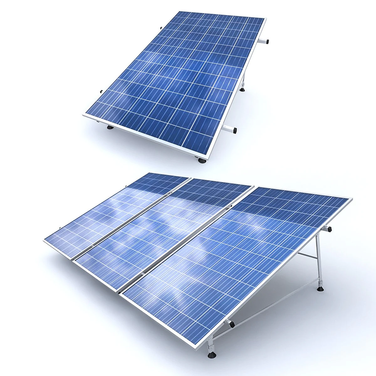 3d solar panel model 3D Model .c4d .max .obj .3ds .fbx .stl .blend