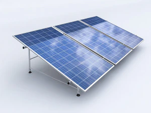 3d solar panel model 3D Model