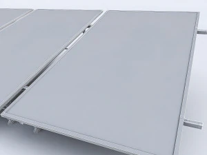 3d solar panel model 3D Model
