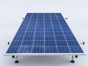 3d solar panel model Modèle 3D