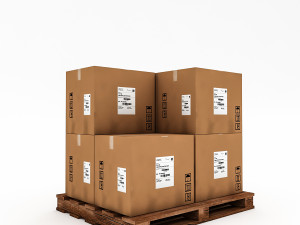 3d warehouse box model 3D Model