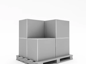 3d warehouse box model 3D Model