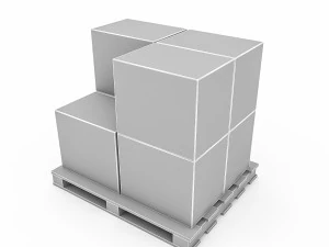 3d warehouse box model 3D Model