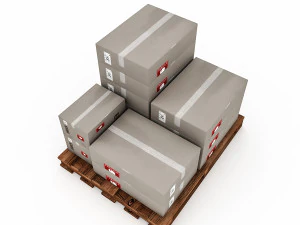 3d warehouse box model 3 3D Model