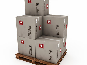 3d warehouse box model 4 3D Модель