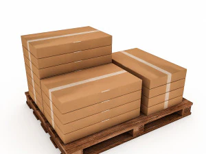 3d warehouse box model 5 3D Model