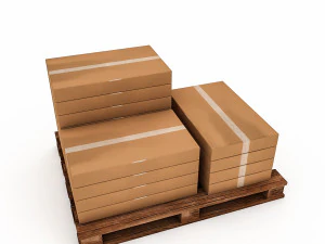 3d warehouse box model 5 3D Model