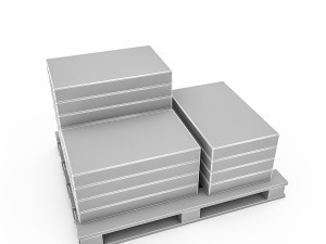 3d warehouse box model 5 3D Модель