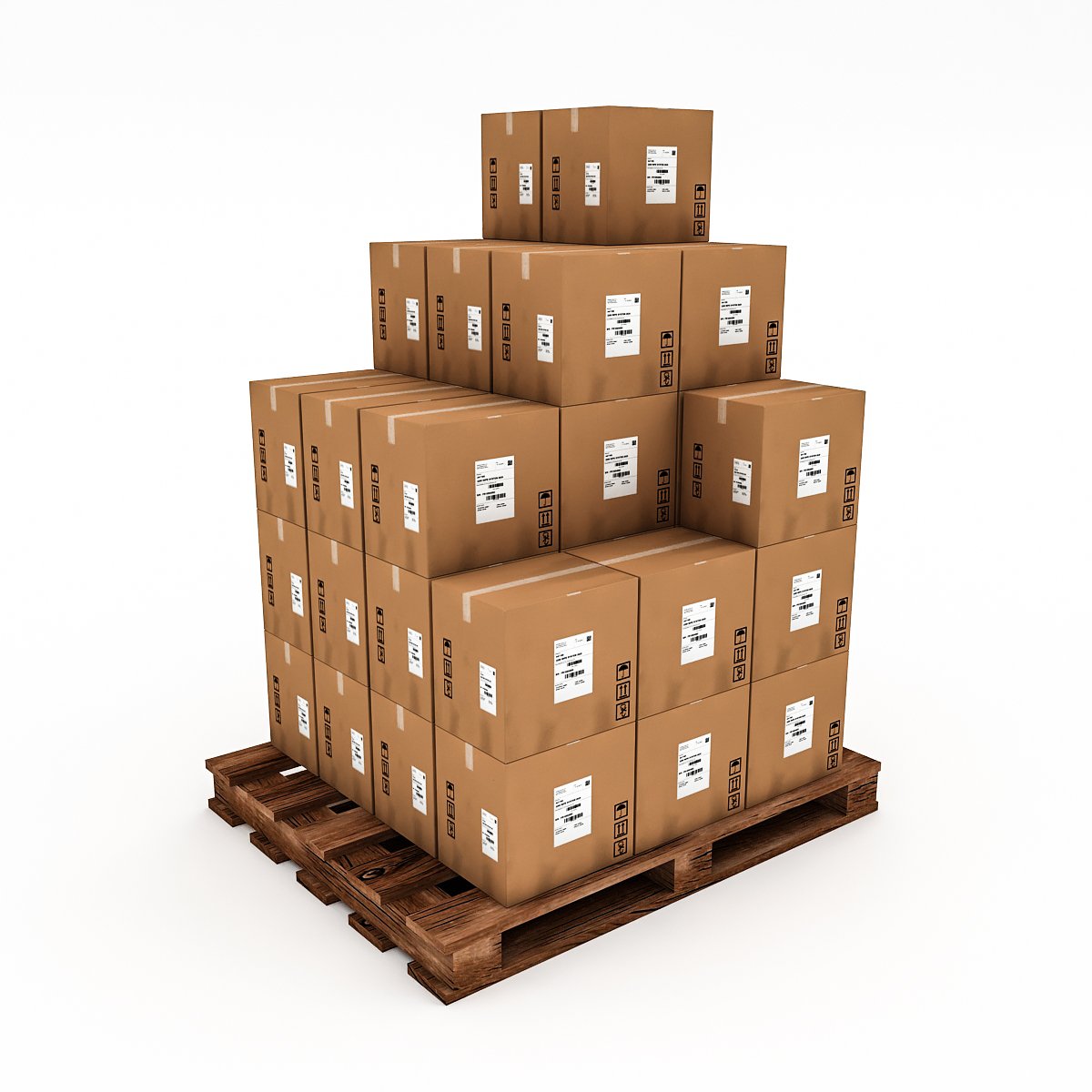 3d Warehouse Box Model 6 3d Model In Parts 3dexport