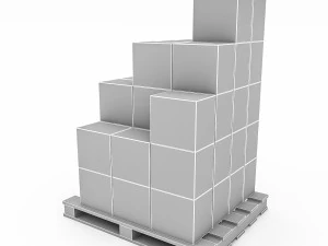 3d warehouse box model 6 3D Model