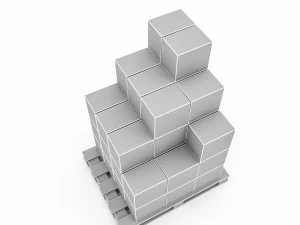 3d warehouse box model 6 3D Model