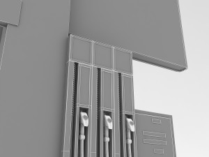 3d gas pump model 3D Model