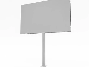 3d traffic sign model 01 3D Model