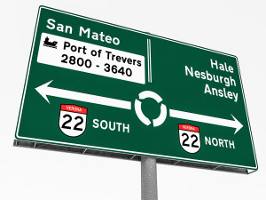 3d traffic sign model 01 3D Model