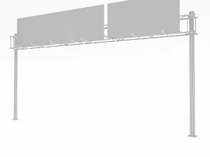 3d traffic sign model 04 3D Model