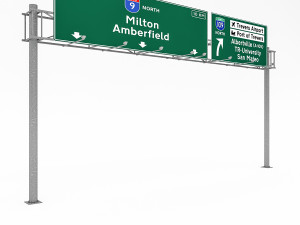 3d traffic sign model 04 3D मॉडल