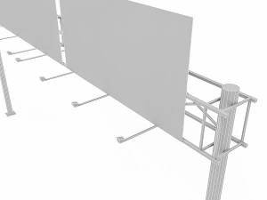 3d traffic sign model 04 3D Model