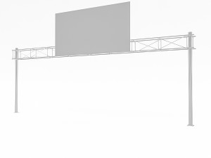 3d traffic sign model 05 3D Модель