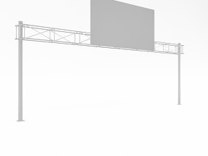 3d traffic sign model 05 3D Модель
