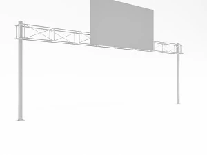 3d traffic sign model 05 3D Model