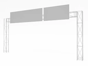 3d traffic sign model 06 3D Model