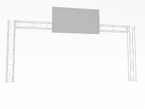 3d traffic sign model 07 3D Model