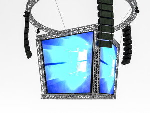 3d boxing scoreboard 3D मॉडल