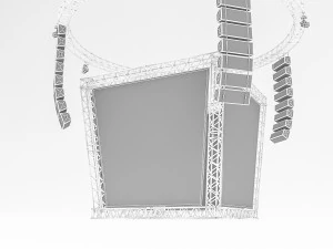 3Dボクシングスコアボード 3Dモデル