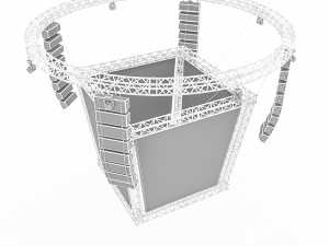 3d boxing scoreboard 3D Model