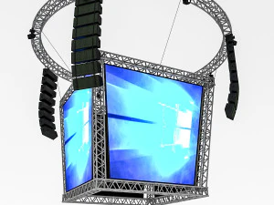 3Dボクシングスコアボード 3Dモデル