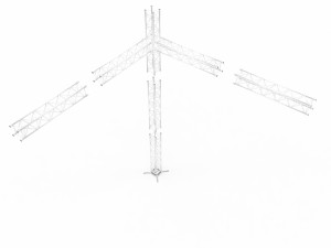 modular scaffolding model Model 3D