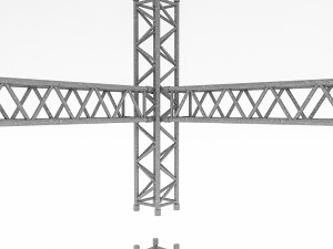 modular scaffolding model Model 3D