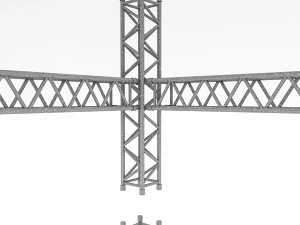 modular scaffolding model 3D Model