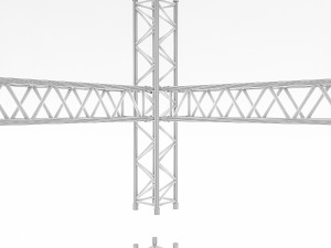 modular scaffolding model Model 3D