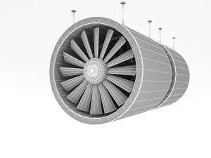 tunnel ventilation fan model Modèle 3D