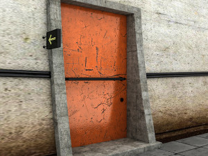 fire exit 3D Model