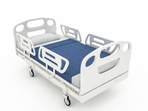3d intensive care bed model Modèle 3D