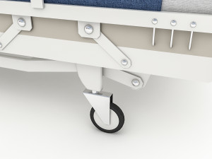 3d intensive care bed model Modèle 3D