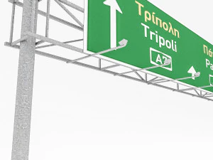 3d traffic signs 3D Model