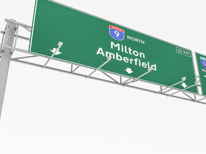 3d traffic signs 3D Модель