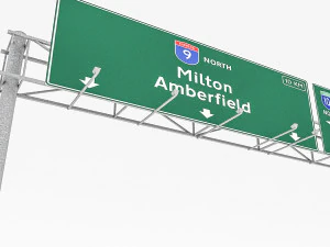 3d traffic signs 3D Model