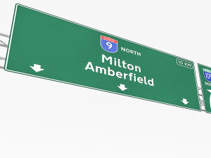 3d traffic signs 3D Модель