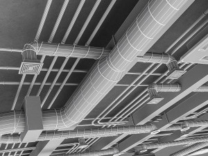 3d ventilation model 3D 模型