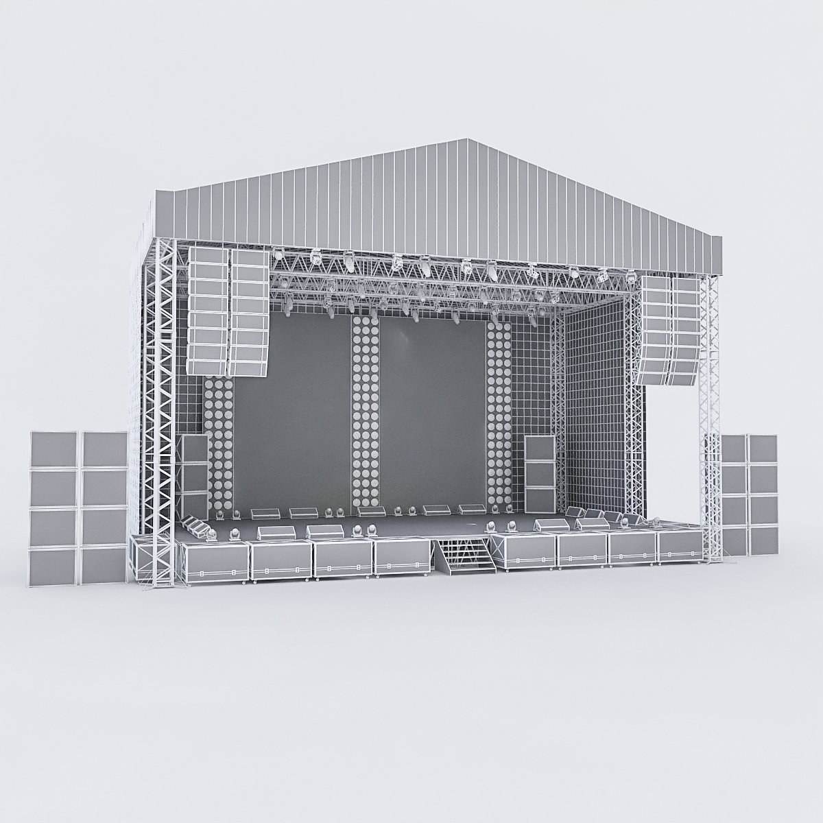 Сцены для рендера. 3d модель Concert Stage. Concert Stage 3d model еудутнфнф. 3d модель сцены. Макет сцены.