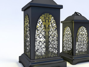 candle holder 02 3D 모델